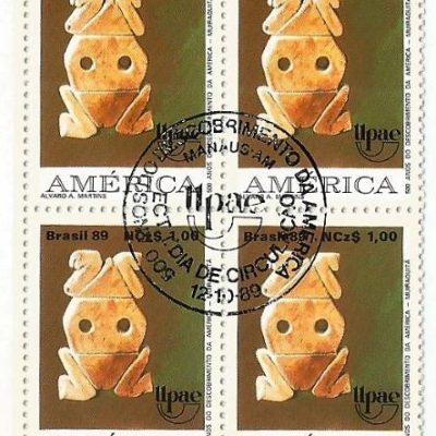QC1648CBC - UPAEP 89 - POVOS PRÉ-COLOMBIANOS - 1989 - CBC