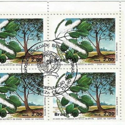QC1665CBC - 40 ANOS DA SOCIEDADE BOTÂNICA/BR - 1990 - CBC