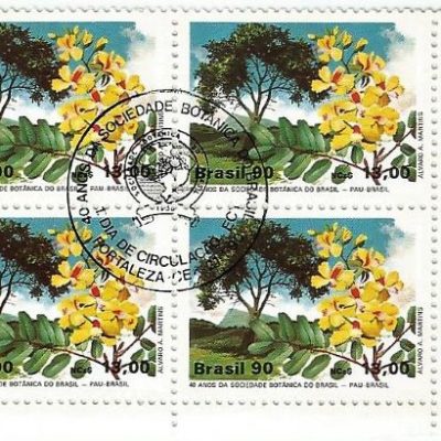 QC1666CBC - 40 ANOS DA SOCIEDADE BOTÂNICA/BR - 1990 - CBC