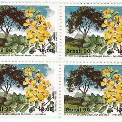 QC1666MINT - 40 ANOS DA SOCIEDADE BOTÂNICA/BR - 1990 - MINT