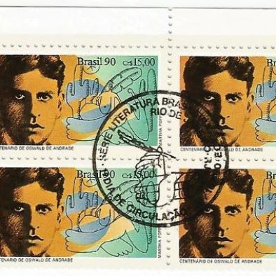 QC1709CBC - LITERATURA BRASILEIRA 100 ANOS DO NASCIMENTO DE OSWALD DE ANDRADE (1891-1954) - 1990 - CBC