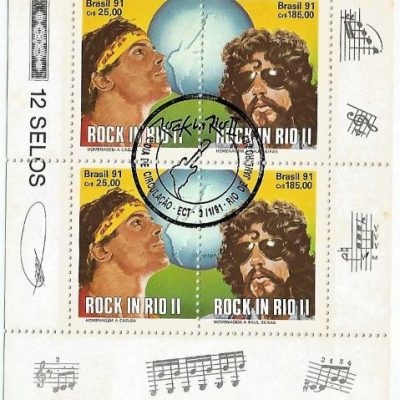 QC1719CBC - FESTIVAL ROCK IN RIO II HOMENAGEM A CAZUZA E RAUL SEIXAS - 1991 - CBC
