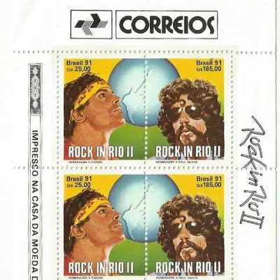 QC1719MINT - FESTIVAL ROCK IN RIO II HOMENAGEM A CAZUZA E RAUL SEIXAS - 1991 - MINT