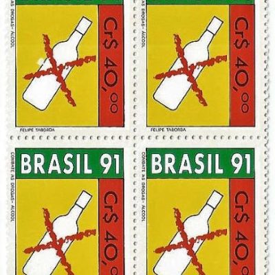 QC1731MINT - COMBATE ÀS DROGAS - 1991 - MINT