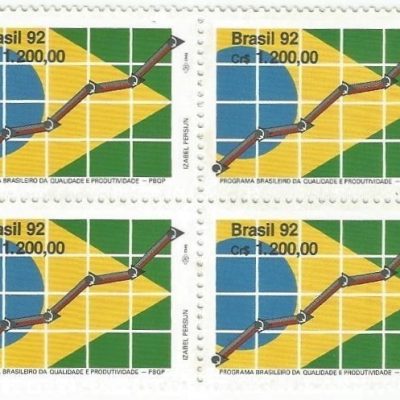 QC1824MINT - PROGRAMA DE QUALIDADE E PRODUTIVIDADE - 1992 - MINT