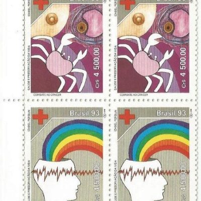 QC1835/36MINT - SAÚDE E PRESERVAÇÃO DA VIDA - 1993 - MINT