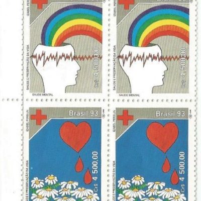 QC1836/34MINT - SAÚDE E PRESERVAÇÃO DA VIDA - 1993 - MINT