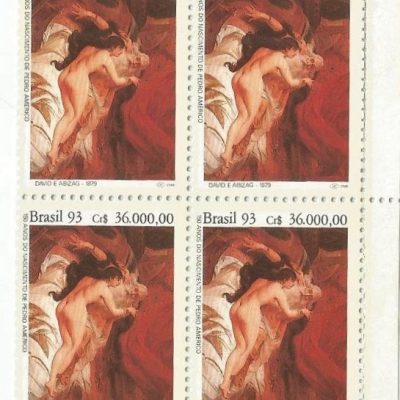 QC1838MINT - 150 ANOS DO NASCIMENTO DE PEDRO AMÉRICO - 1993 - MINT