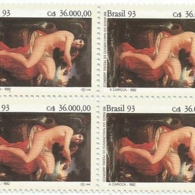 QC1839MINT - 150 ANOS DO NASCIMENTO DE PEDRO AMÉRICO - 1993 - MINT