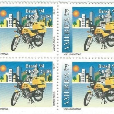 QC1886MINT - UPAEP 94 - VEÍCULOS POSTAIS - 1994 - MINT