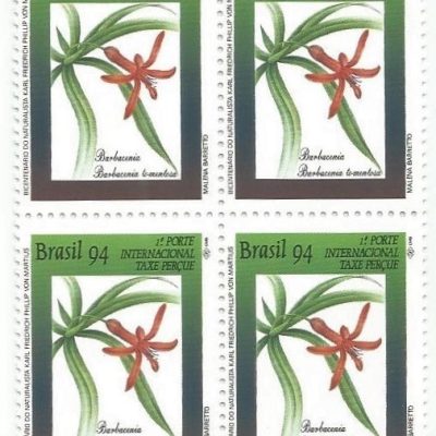 QC1892MINT - PRESERVAÇÃO DA FLORA BICENTENÁRIO DO NASCIMENTO DO NATURALISTA KARL FRIEDRICH PHILLIP VON MARTIUS (1794-1868) - 1994 - MINT