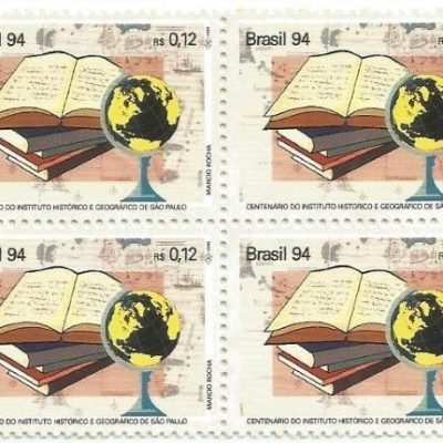 QC1924MINT - CENTENÁRIO DO INSTITUTO HISTÓRICO E GEOGRÁFICO DE SÃO PAULO - 1994 - MINT