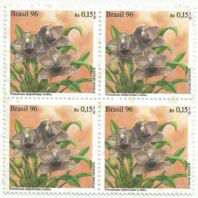 QC2007MINT - 15ª CONFERÊNCIA MUNDIAL DE ORQUÍDEAS - 1996 - MINT