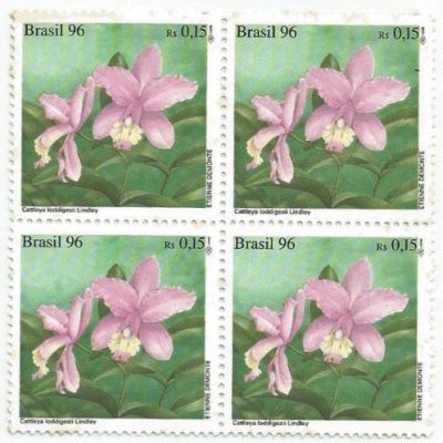 QC2008MINT - 15ª CONFERÊNCIA MUNDIAL DE ORQUÍDEAS - 1996 - MINT