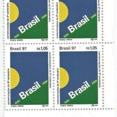 QC2030MINT - COMEMORAÇÃO DO 5° CENTENÁRIO DO DESCOBRIMENTO DO BRASIL - 1997 - MINT