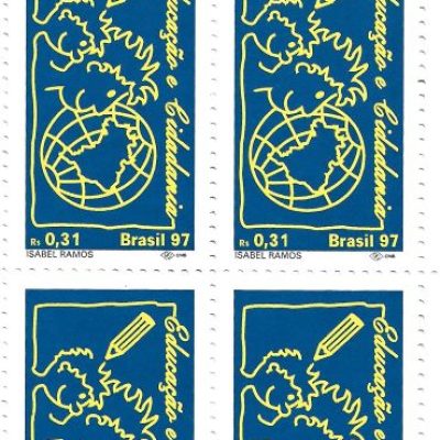QC2067MINT - EDUCAÇÃO E CIDADANIA - 1997 - MINT