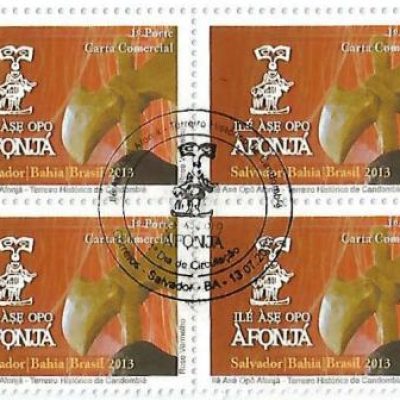 QC3289 - Ilê Opô Afonjá - Terreiro Histórico de Candomblé - 1º Porte Carta Comercial - 2013 - CBC