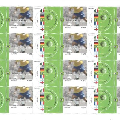 SCF2449 - Campeões do Mundo de Futebol - Brasil - 2002
