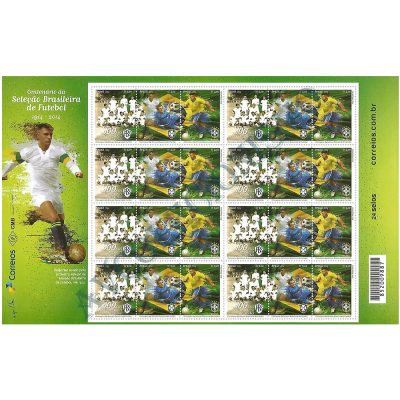 SCF3370 - Centenário da Seleção Brasileira de Futebol - 2014