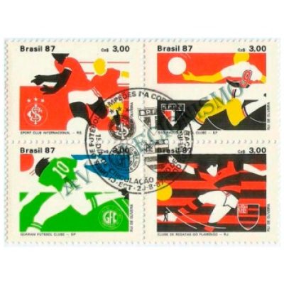 SCS1559CBC - Clubes Campeões da Copa Brasil de Futebol - 1987