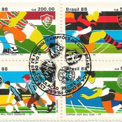 SCS1596CBC - Clubes Campeões da Copa Brasil de Futebol - 1988 - CBC