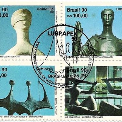 SCS1698 - LUBRAPEX 90 - Esculturas - 1990 - CBC
