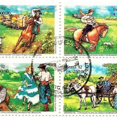 SCS1778 - ABRAFEX 92 - Costumes Gauchos - 1992
