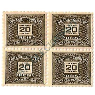 QTX42B - Sem filigrana - Papel Espesso - DT.11x10,5 - 1920/21 - MINT
