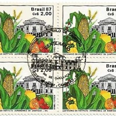 QC1553CBC - CENTENÁRIO DO INSTITUTO AGRONÔMICO DE CAMPINAS - IAC - 1987 - CBC